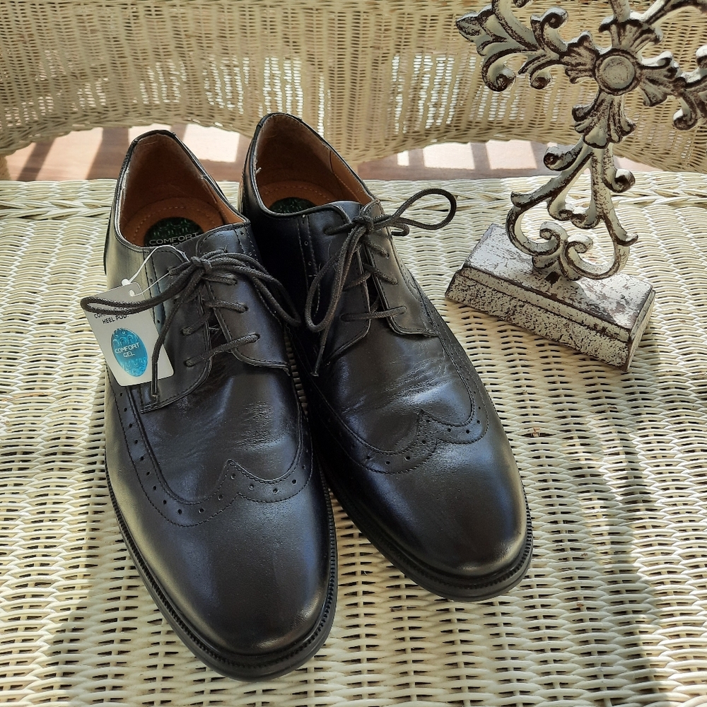 Nunn Bush Men's Black Dress Shoe